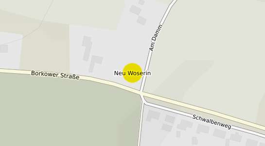 Immobilienpreisekarte Borkow Neu Woserin